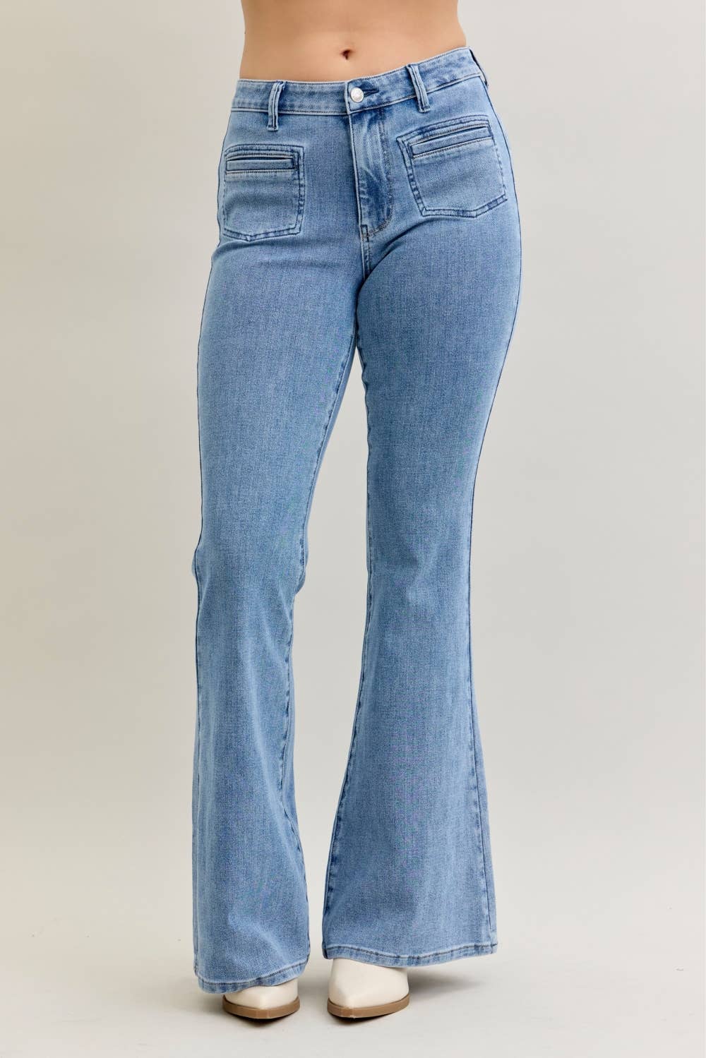 HW Flare Front Patch & Welt Pockets