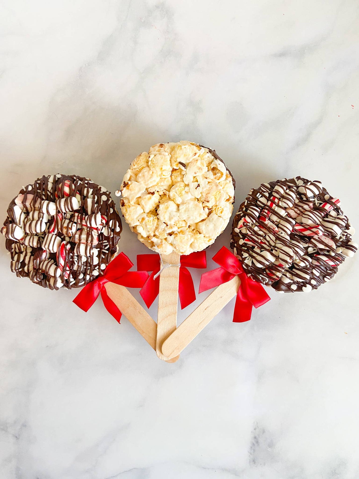 Chocolate Candy Cane Gourmet Popcorn Pop