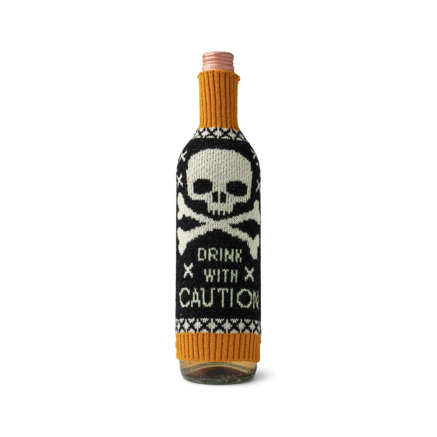 Halloween Witching Hour Wine Bottle Sweaters