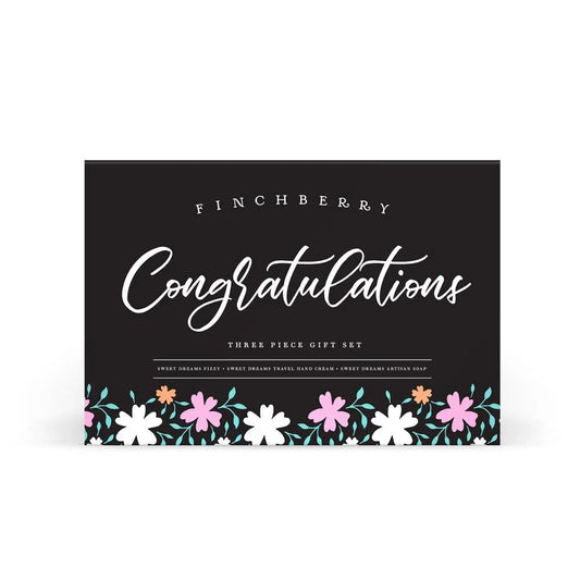 Congratulations 3 Pc Handcrafted Bath & Body Gift Set - Southern Sassy Boutique