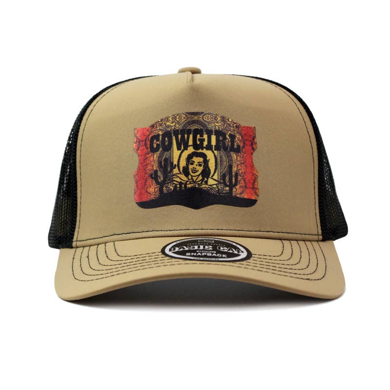 COWGIRL TRUCKER HAT