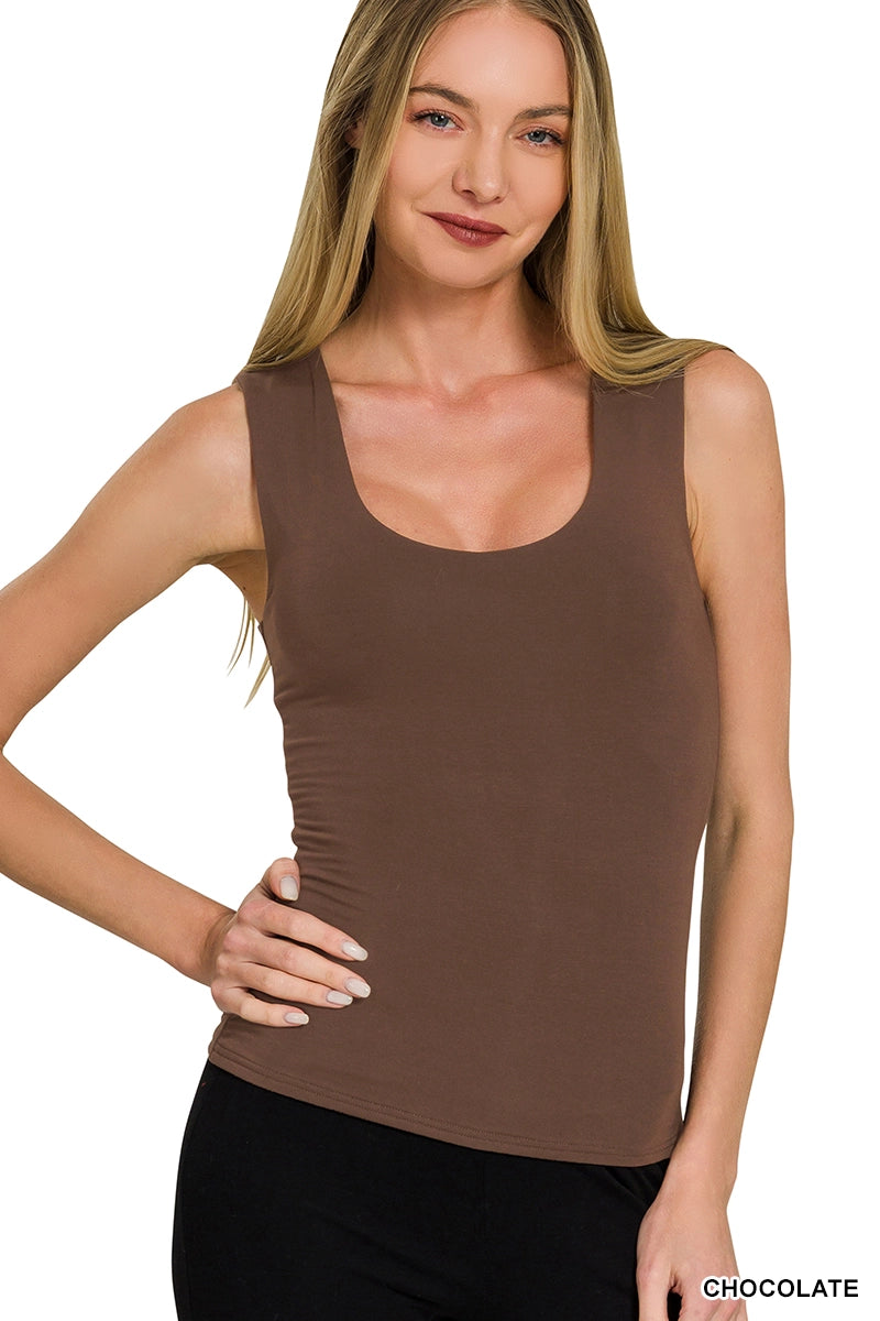 Seamless Double Layered Tank Top