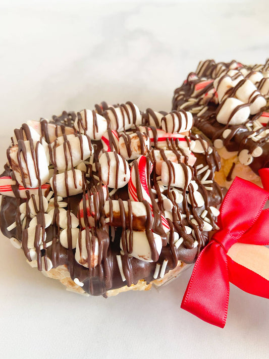Chocolate Candy Cane Gourmet Popcorn Pop