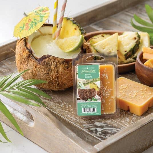 2.5 oz Artisan Wax Melt Island Colada