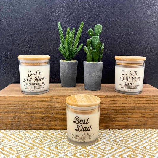 Dads Last Nerve - Fathers Day Gifts Candles - Soy Wax Candle - Southern Sassy Boutique