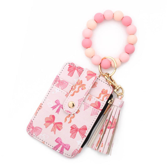 Print Card Holder Bracelet Keychain