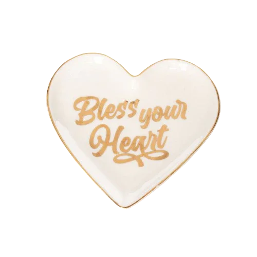 Bless Your Heart Trinket Tray - Southern Sassy Boutique