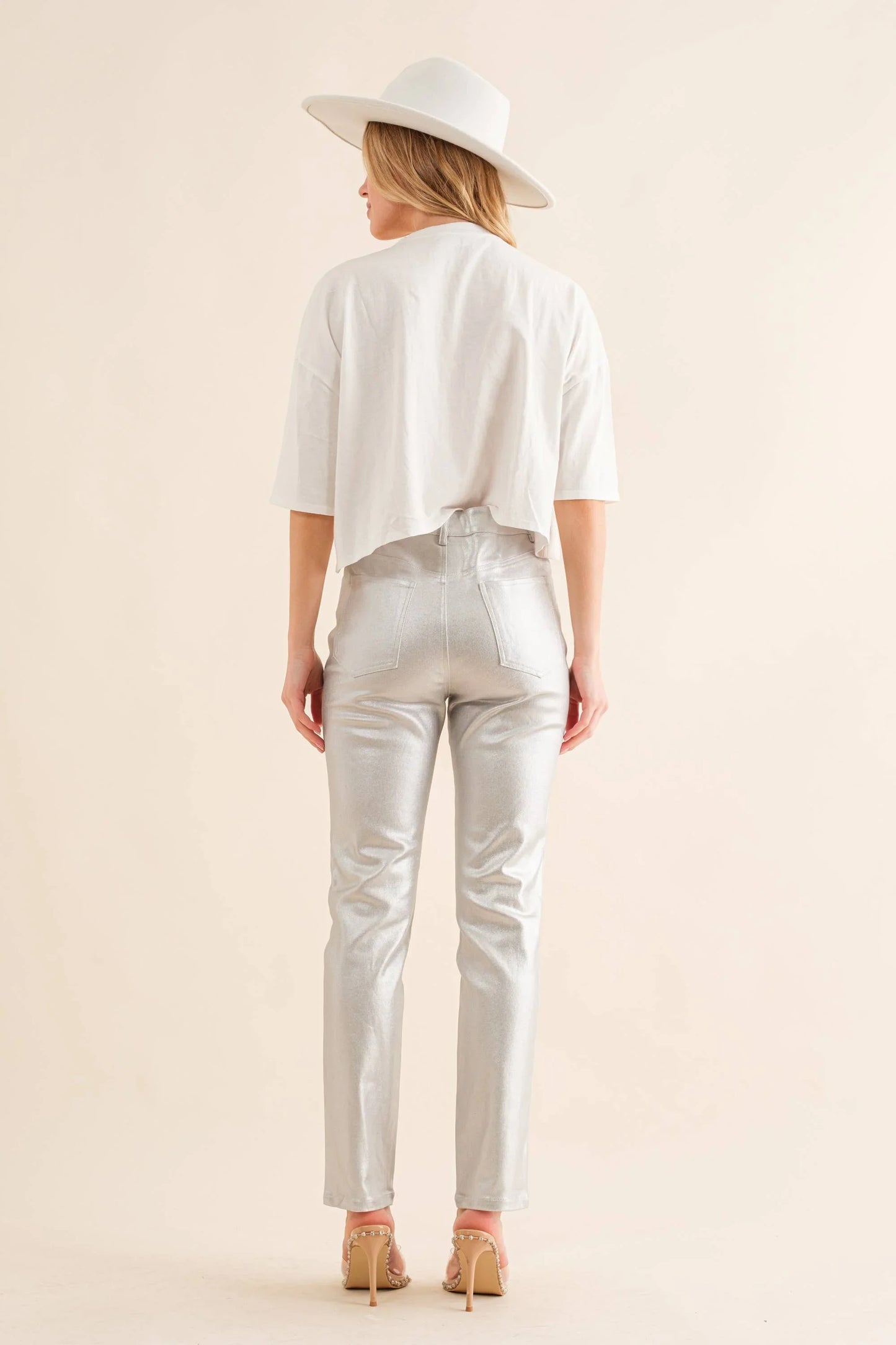 Embellished Sequin Game Day Graphic Crop T Shirt - Southern Sassy Boutique