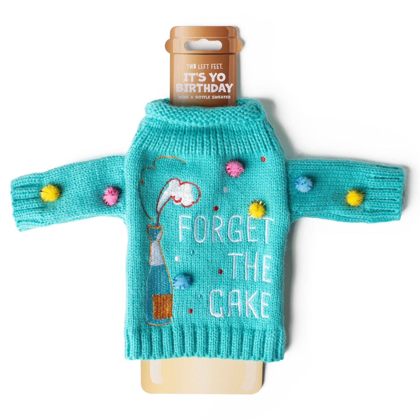 TLF It's Yo Birthday Wine & Bottle Sweater