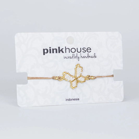 Miyuki Bead Butterfly Pull Bracelet - Southern Sassy Boutique