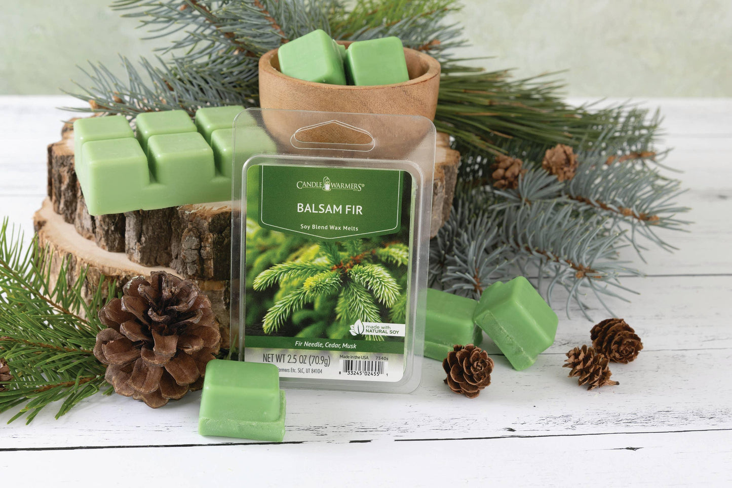 2.5 oz Wax Melt Balsam Fir