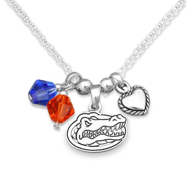 Florida Gators Haute Wire Necklace - Southern Sassy Boutique