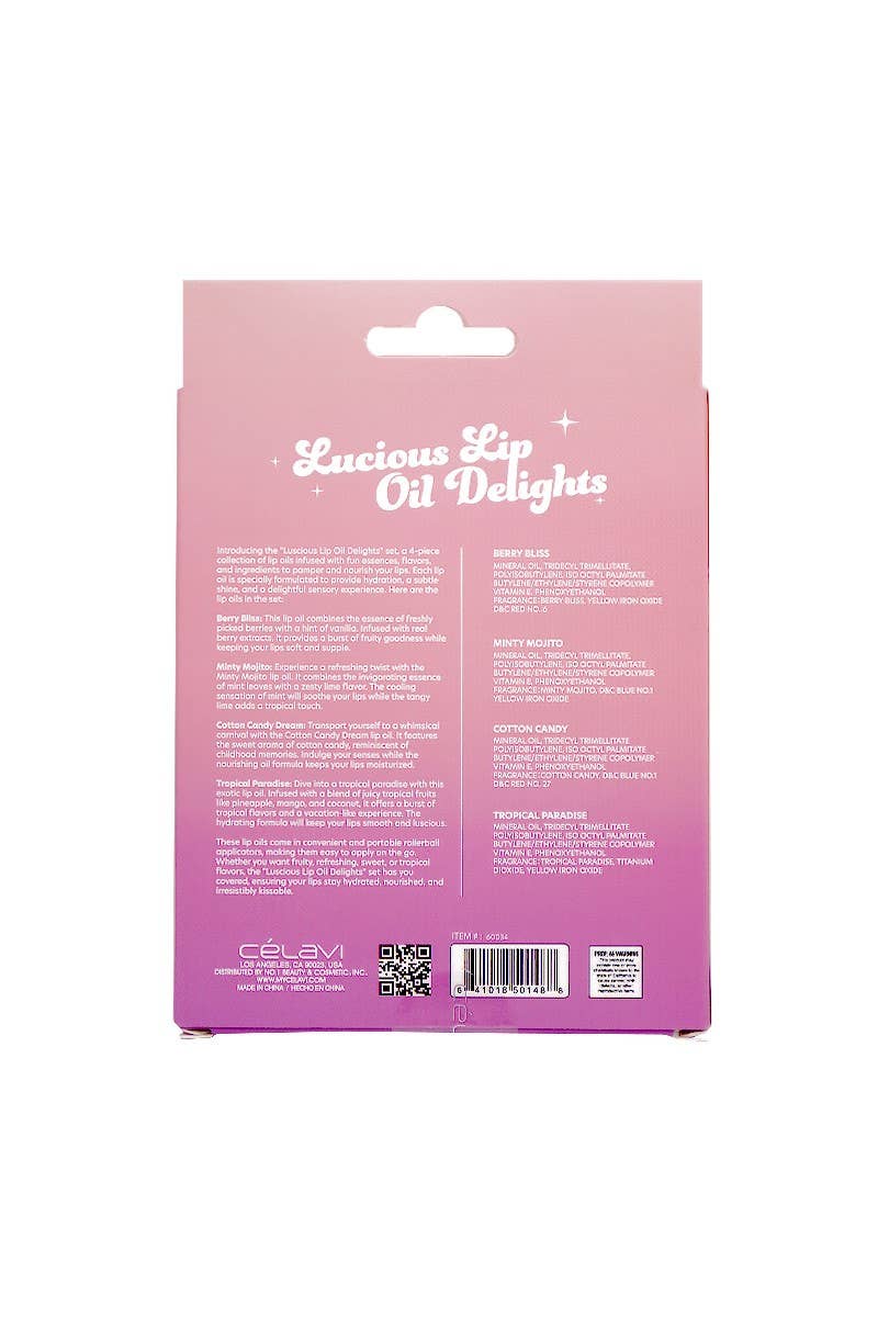 Lucious Lip Oil Delights Lip Set
