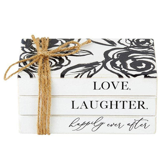 Book Block - Love & Laughter - Southern Sassy Boutique