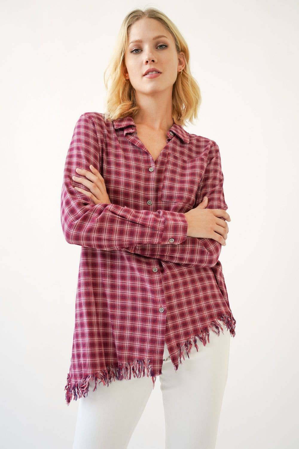Plaid Flannel Shirt