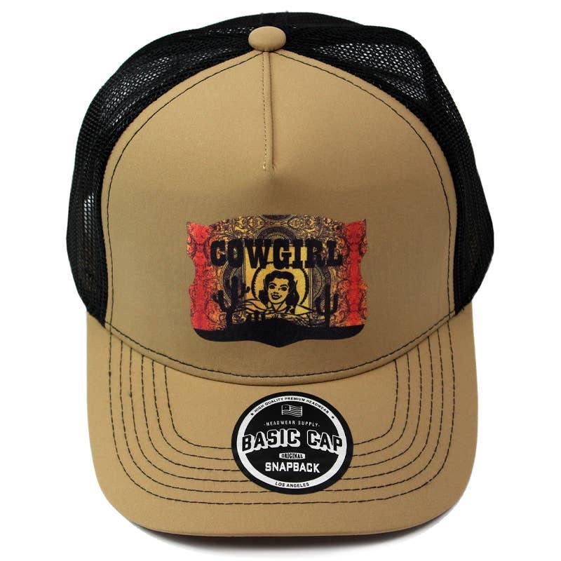 COWGIRL TRUCKER HAT - Southern Sassy Boutique