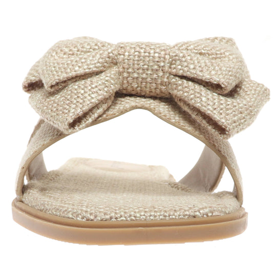 Empress Pierre Dumas Bow Tie Flat Sandal
