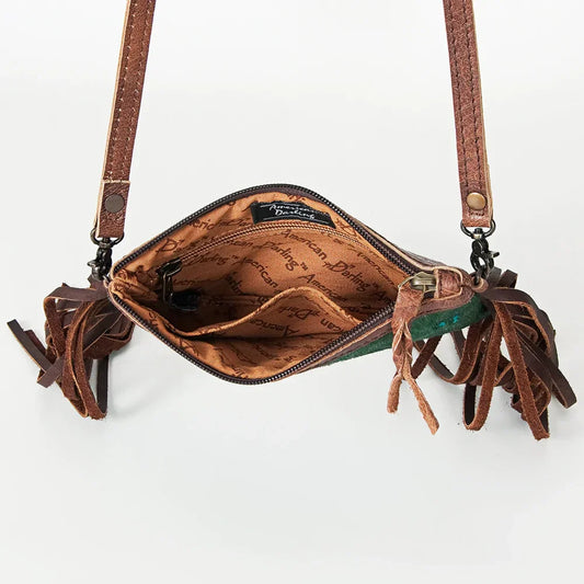 American Darling Small Cowhide Crossbody Bag - Southern Sassy Boutique