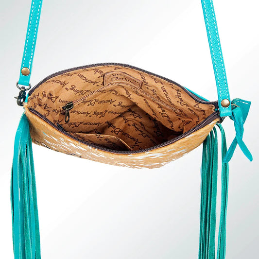 American Darling Snake Skin Print Fringed Crossbody - Southern Sassy Boutique