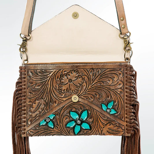 American Darling Hand Tooled Crossbody Bag - Southern Sassy Boutique