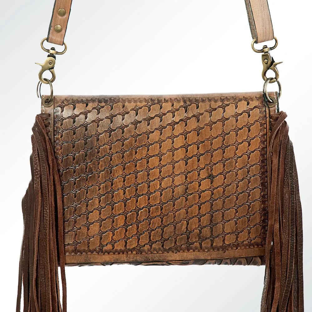 American Darling Hand Tooled Crossbody Bag - Southern Sassy Boutique
