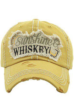 Image: Vintage Ball Cap Yellow | Southern Sassy Boutique