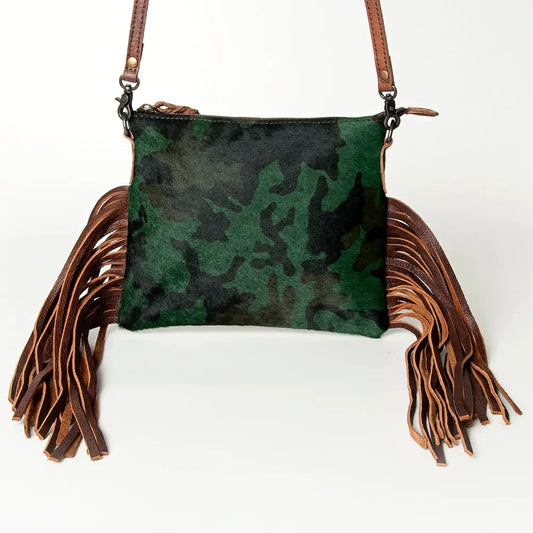 American Darling Camo Crossbody Bag - Southern Sassy Boutique