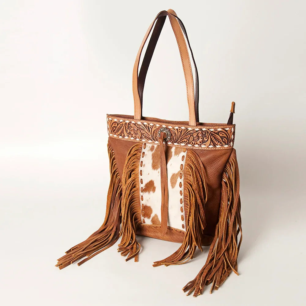 American Darling Western Stamped Tooled Tote - Southern Sassy Boutique