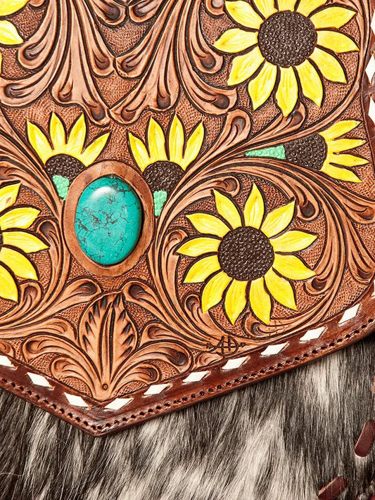 American Darling Hand Tooled Shoulder Bag - Southern Sassy Boutique