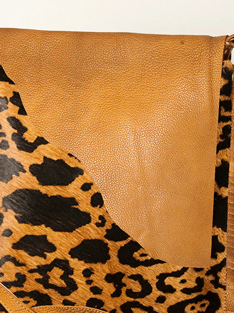 American Darling Large Cheetah Concealed Carry Crossbody Bag