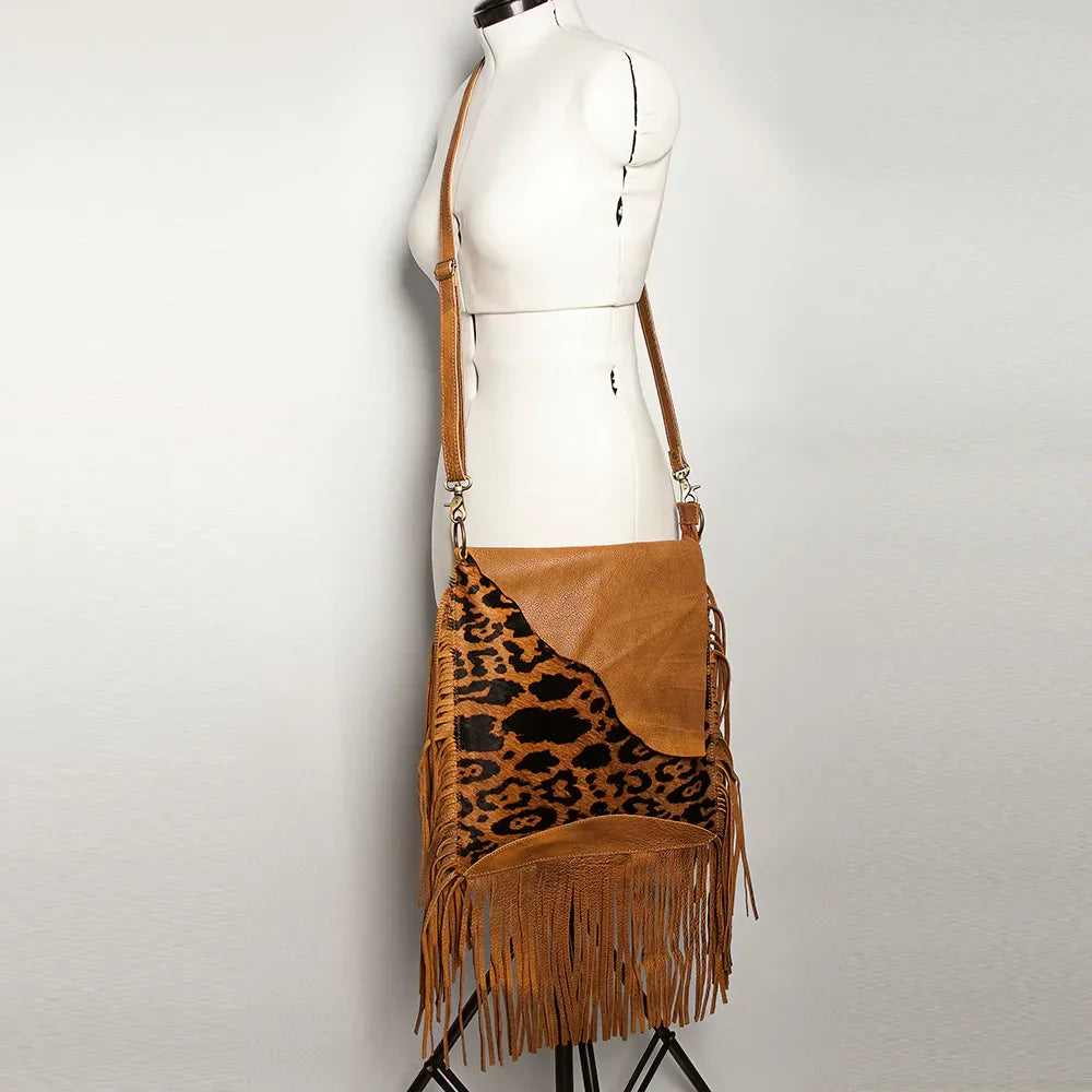 American Darling Large Cheetah Concealed Carry Crossbody Bag