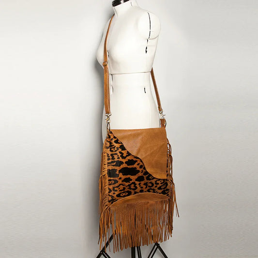 American Darling Large Cheetah Concealed Carry Crossbody Bag - Southern Sassy Boutique