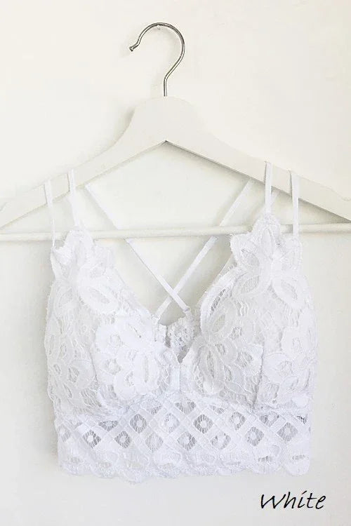 Crochet Lace Bralette - Southern Sassy Boutique