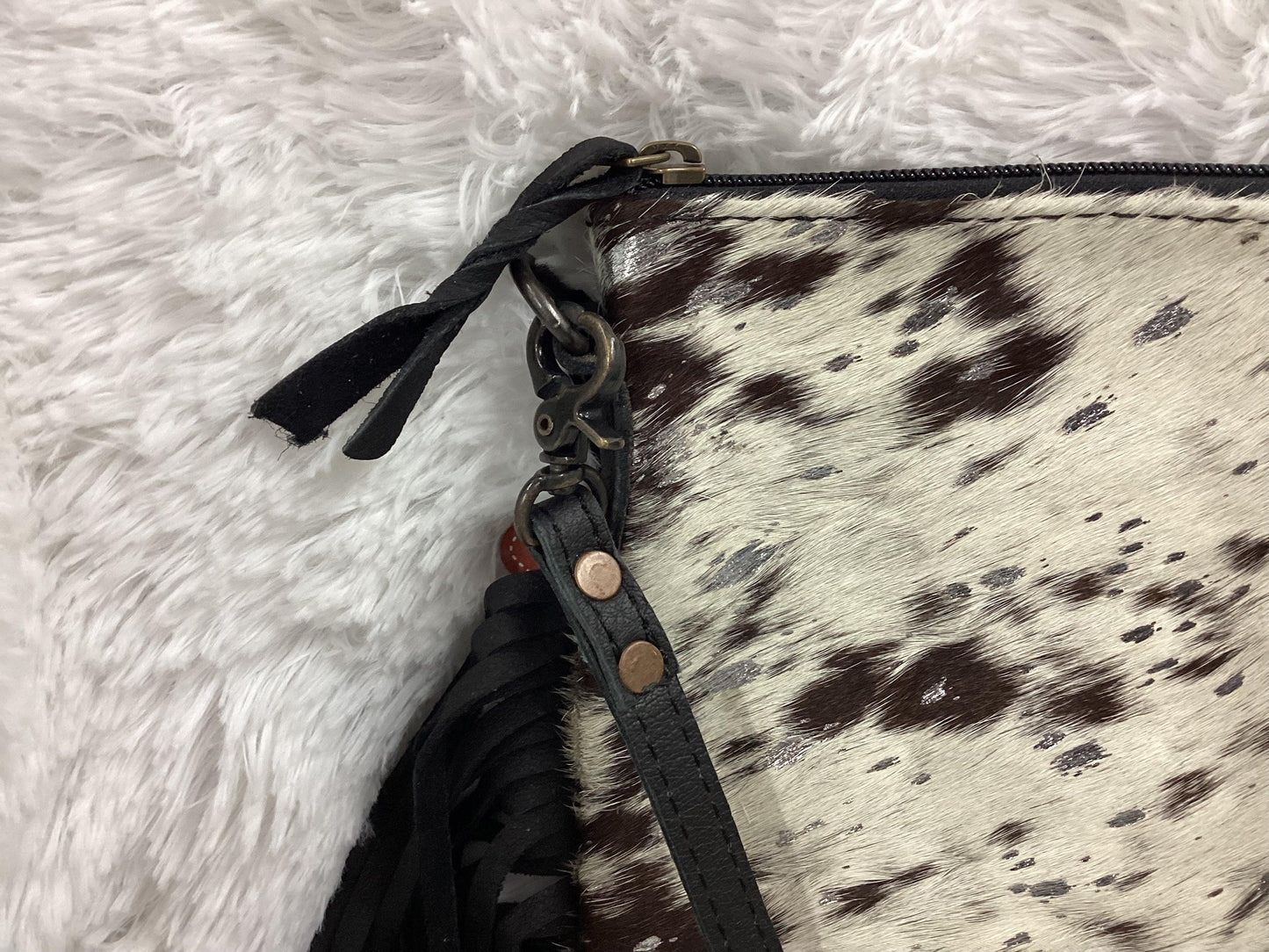 American Darling Silver Acid Wash Small Crossbody Bag - Southern Sassy Boutique