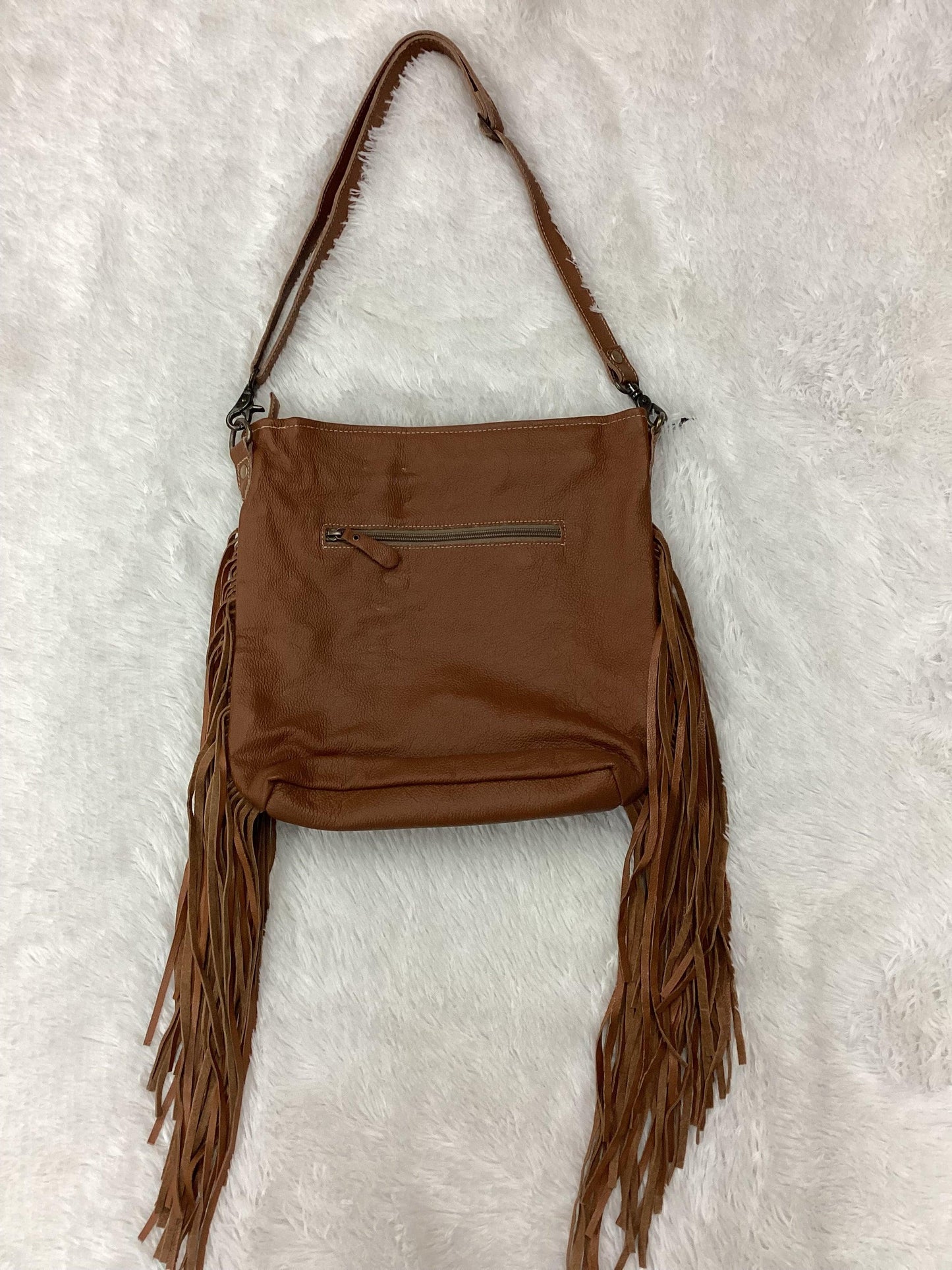 Myra Bag Hair-On and Leather Bag - Southern Sassy Boutique