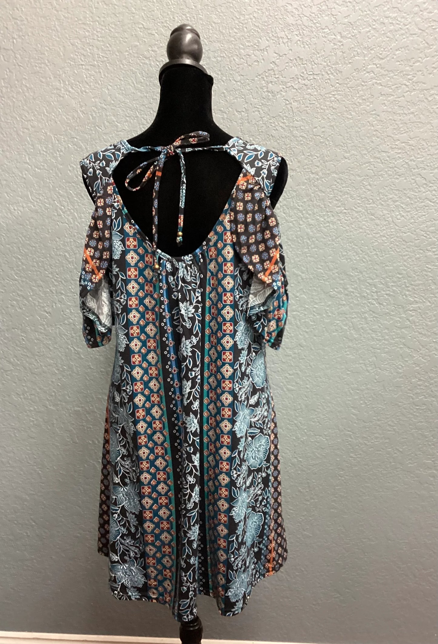 Knit Cold Shoulder Dress - Southern Sassy Boutique