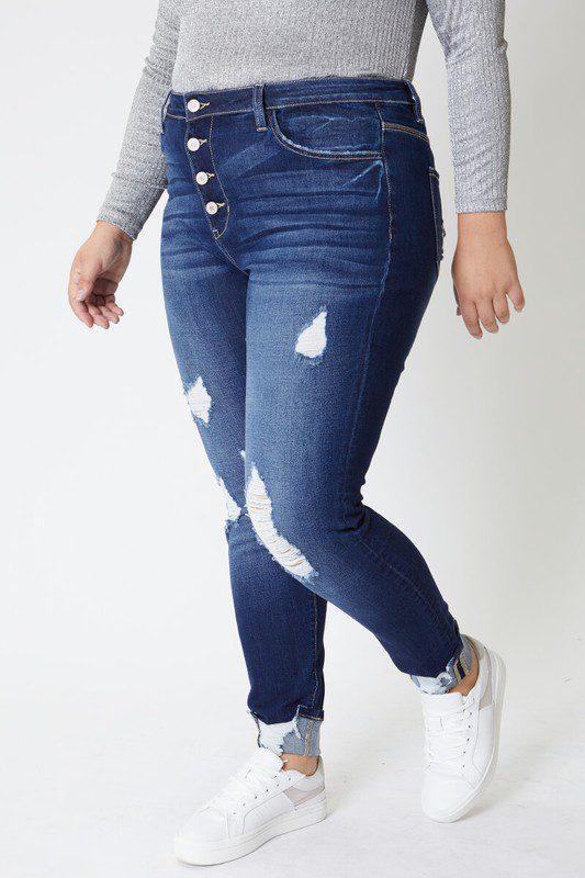 High Rise Jeans - Southern Sassy Boutique