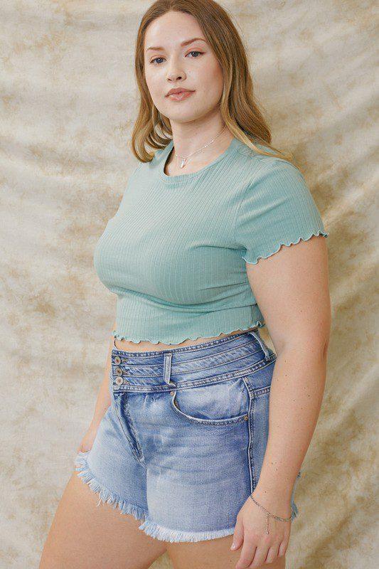 High Rise Shorts - Southern Sassy Boutique