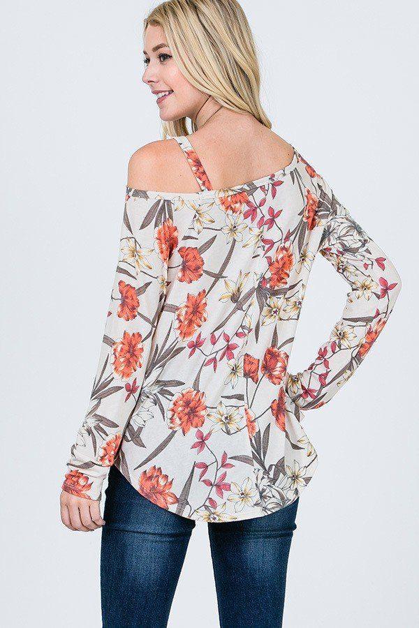 One Shoulder Top with Side Knot - Southern Sassy Boutique