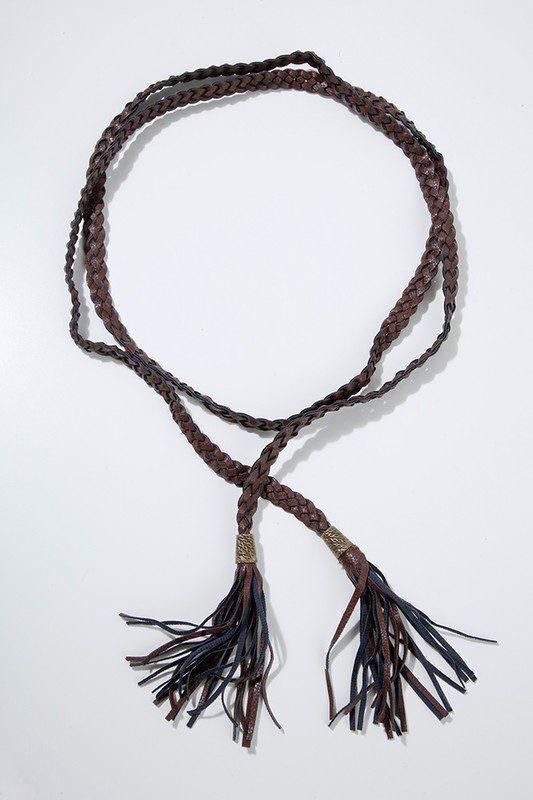 Braided belt - Southern Sassy Boutique