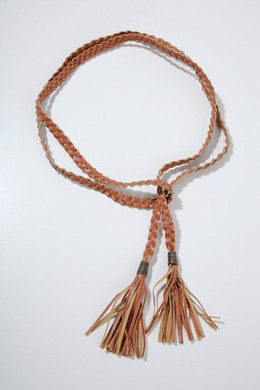 Braided belt - Southern Sassy Boutique