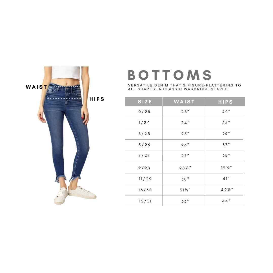 KanCan Mid-Rise Distressed Ankle Jeans