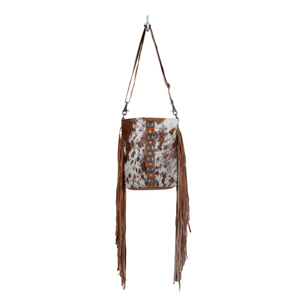 Myra Bag Western Cowhide and Leather Bag