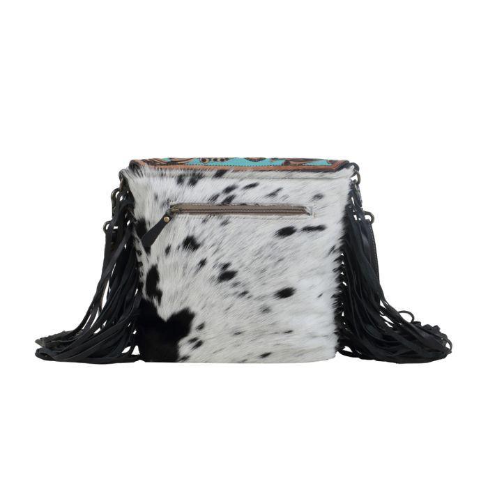 Myra Bag Turquoise Hand Tooled Crossbody Bag - Southern Sassy Boutique