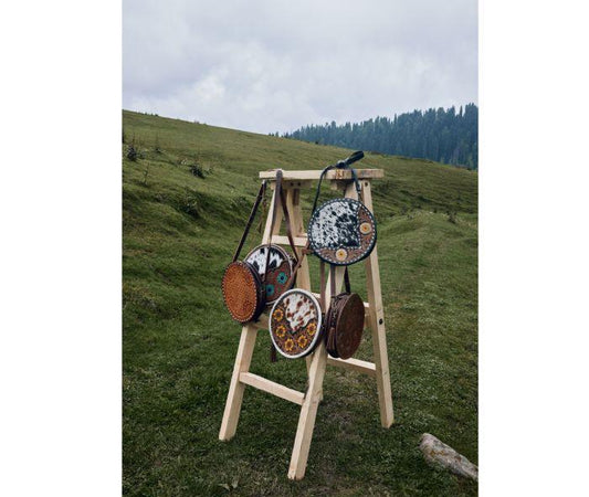 Myra Bag Crimson Orchid Round Crossbody Bag - Southern Sassy Boutique