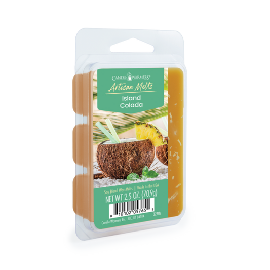 2.5 oz Artisan Wax Melt Island Colada