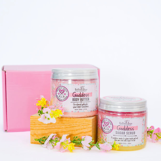 Goddess Gift Set - 3-in-1 Body Scrub & Goddess Body Butter