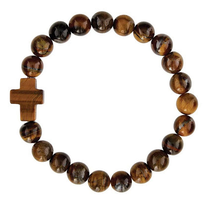 Stone Cross & Bead Bracelets - Southern Sassy Boutique