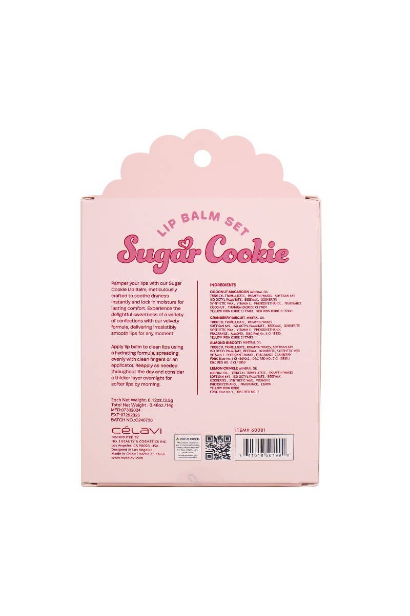 Sugar Cookie Lip Balm Set