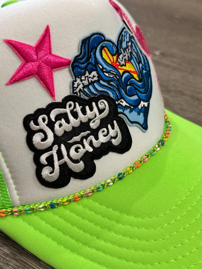 Salty Honey Ocean Vibes Trucker Hat - Southern Sassy Boutique